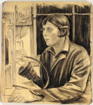 Литко Василий Елисеевич. В лаборатории 